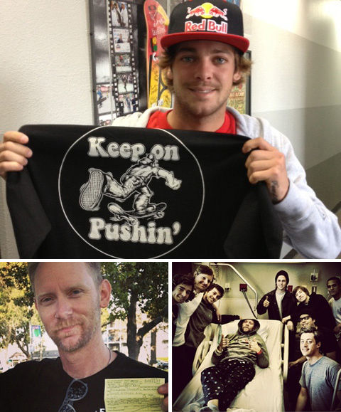 "Keep on Pushin" T-Shirt sales to benefit Ricki Bedenbaugh