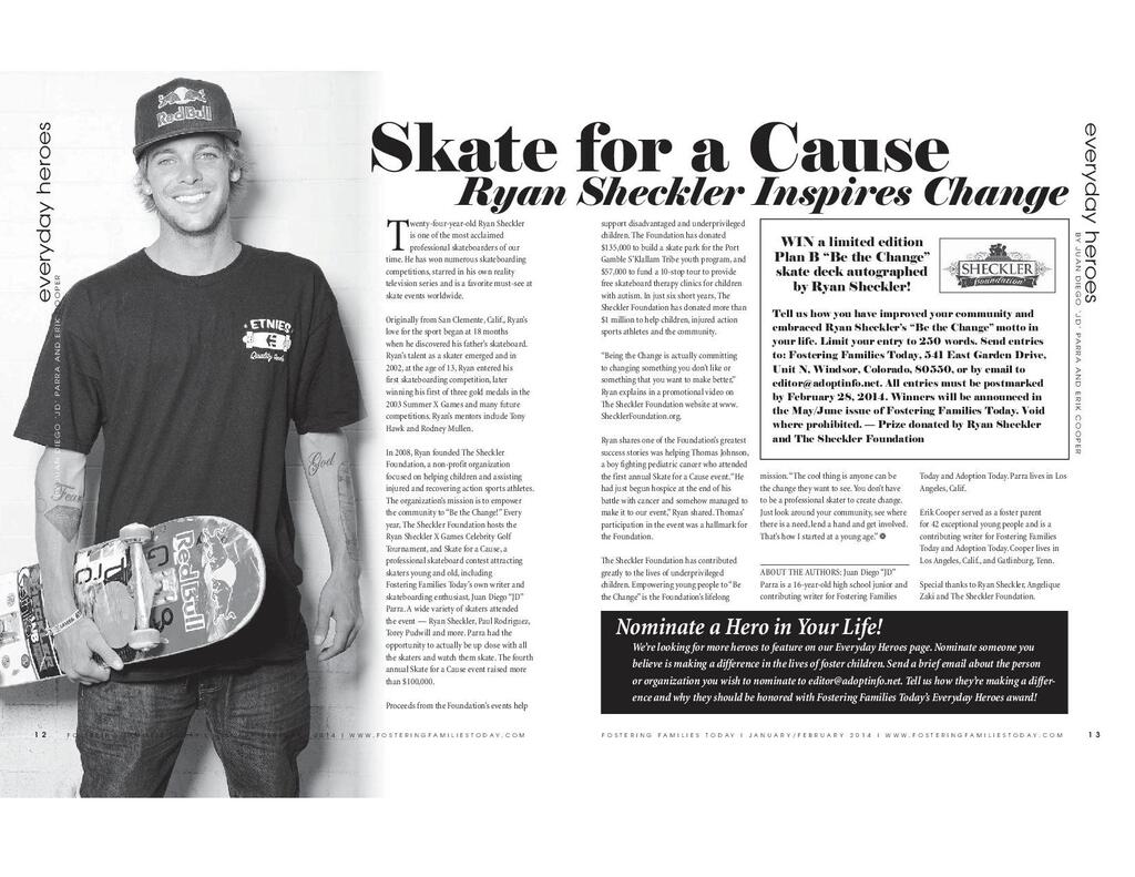 Skate for a Cause - Fostering Families Article